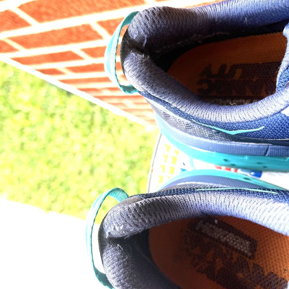 Hoka One One Arahi 2 Womens 8 Blue Teal Running Sneakers 1019276 PVIN - Picture 7 of 10